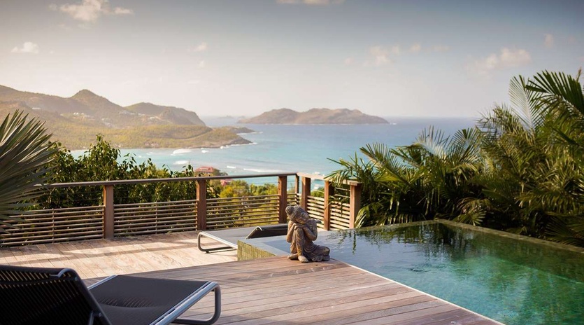 Deck at WV NGE, St. Jean, St. Barthelemy