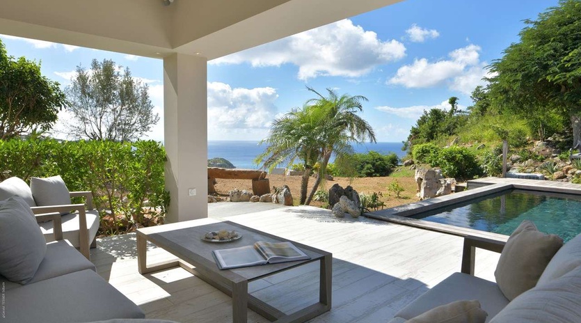 Gazebo at WV ALW, Colombier, St. Barthelemy