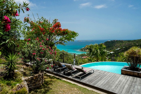 Villa Pool at WV REL, St. Jean, St. Barthelemy