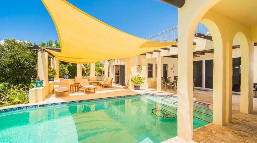 Villa Pool at TC JSM, Ocean Pt/Taylors, Turks & Caicos
