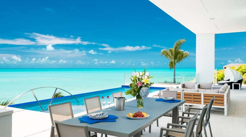 Terrace at IE BLV, Turtle Tail, Turks & Caicos