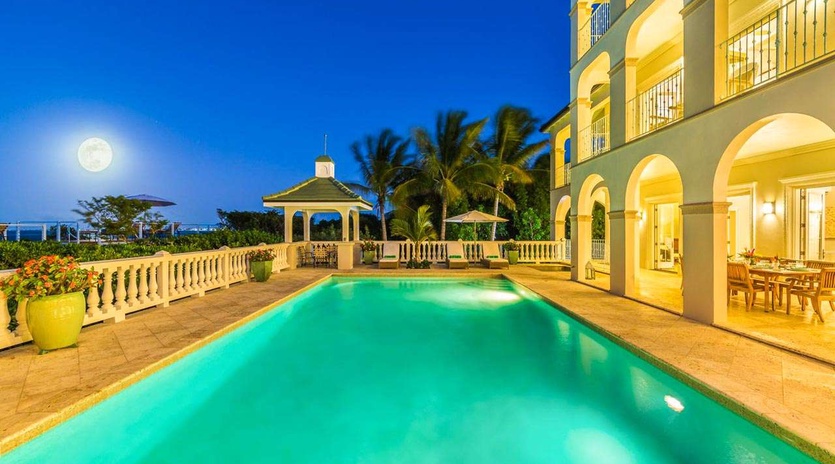 Villa Pool at IE TAM, Grace Bay Turtle Cove, Turks & Caicos