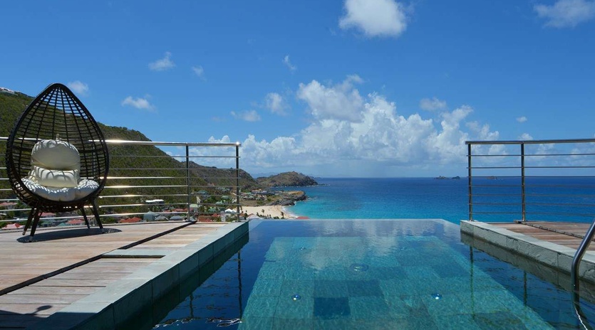 Villa Pool at WV FLA, Flamands, St. Barthelemy