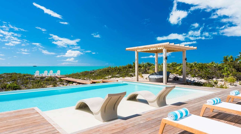Villa Pool at IE HES, Silly Creek/Taylors, Turks & Caicos