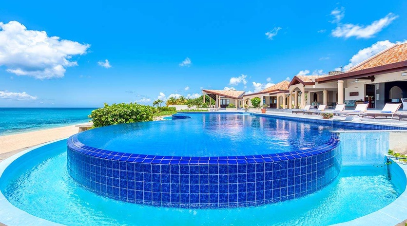 Villa Pool at PIE CDP, Beach Side/Baie Longue, St. Martin