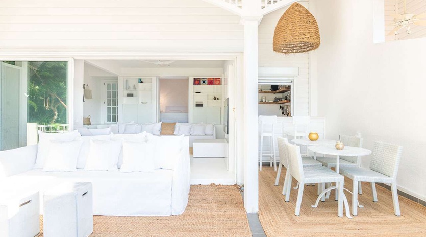 Living Room at WV FCC, Gustavia, St. Barthelemy