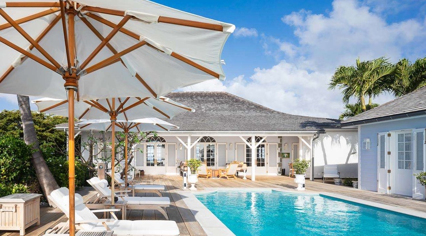 Villa Pool at WV PBO, Colombier, St. Barthelemy