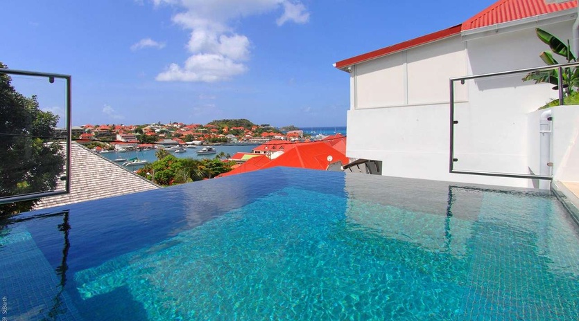 Villa Pool at WV ROS, Gustavia, St. Barthelemy