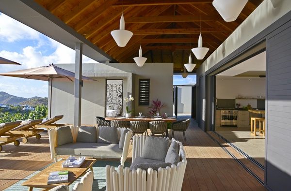 Terrace at WV EDU, Lurin, St. Barthelemy