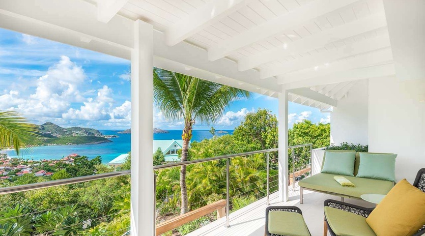 Terrace at WV LLA, St. Jean, St. Barthelemy