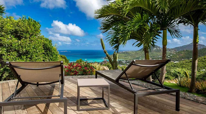 The view from WV PAJ, Lurin, St. Barthelemy