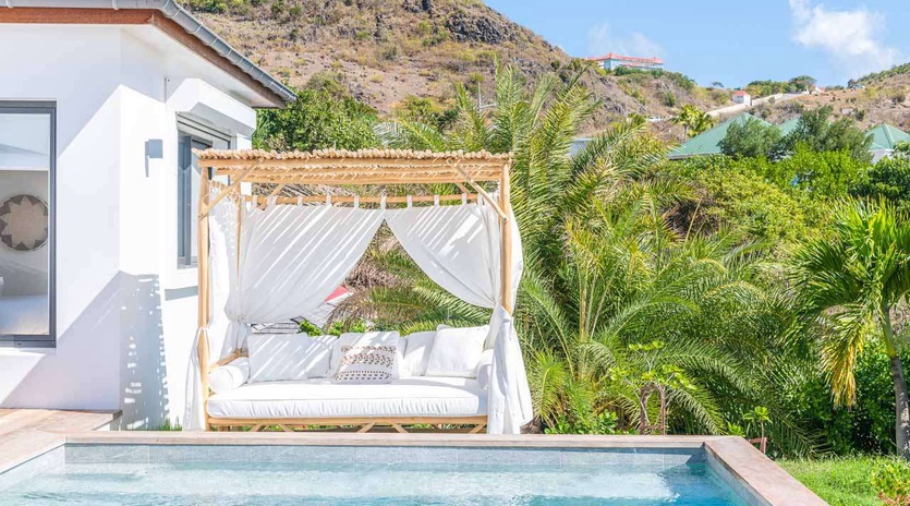 Villa Pool at WV CUT, Toiny, St. Barthelemy