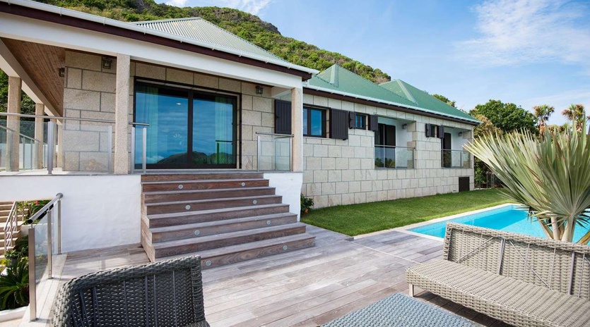 Exterior of WV ISA, Flamands, St. Barthelemy