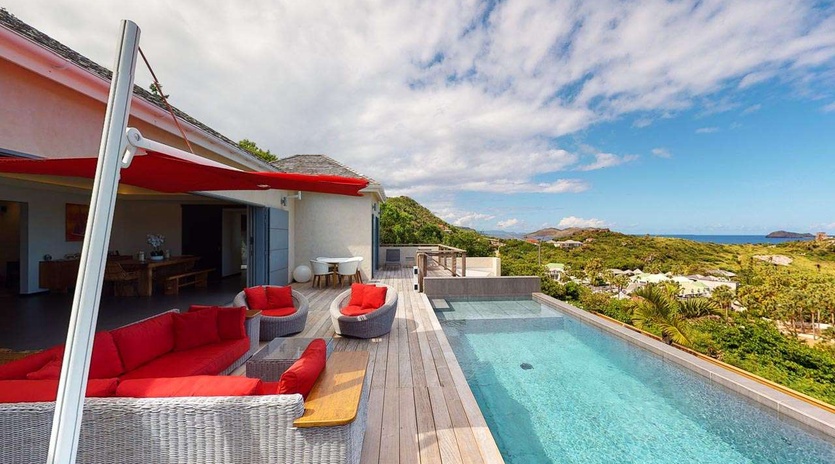 Villa Pool at WV ITA, Lorient, St. Barthelemy