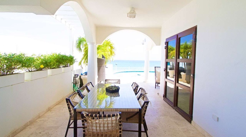 Terrace at PIE BAH, Beachfront/Cupecoy, St. Martin