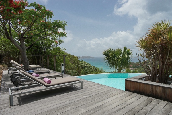 Deck at WV REL, St. Jean, St. Barthelemy