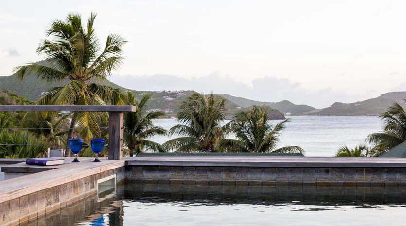 Villa Pool at WV BOU, Pointe Milou, St. Barthelemy