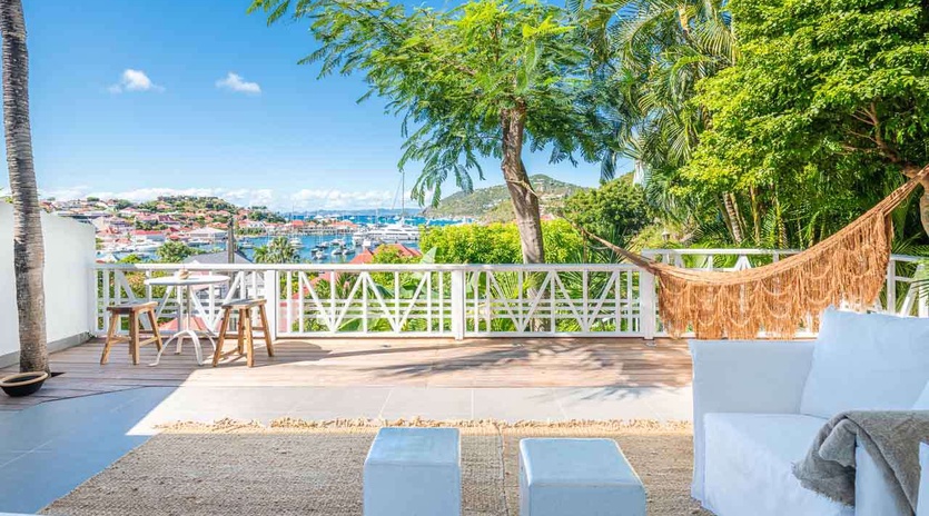 Deck at WV FCC, Gustavia, St. Barthelemy