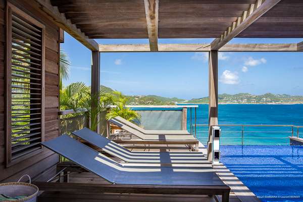 Deck at WV AMA, Pointe Milou, St. Barthelemy