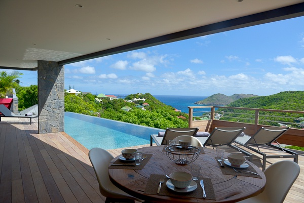 Dining Room at WV APK, Flamands, St. Barthelemy