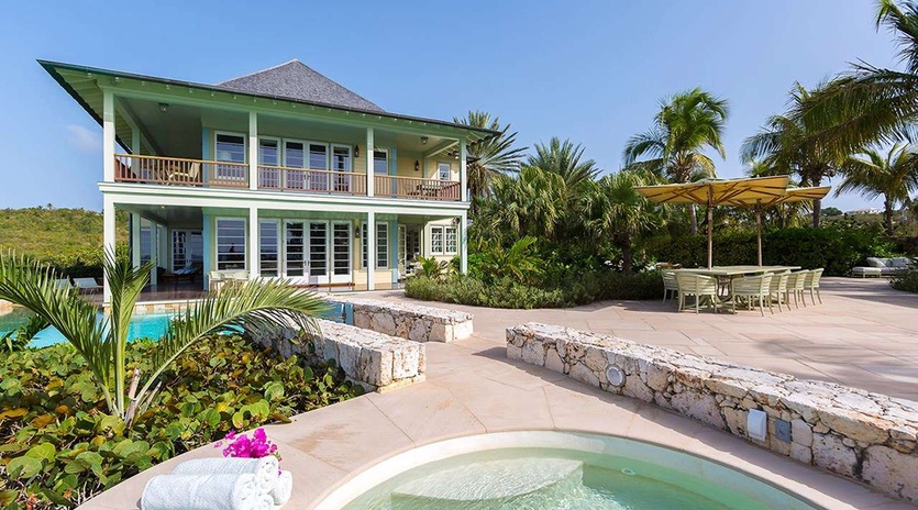 Villa Pool at AXA SAN, Long Bay, Anguilla