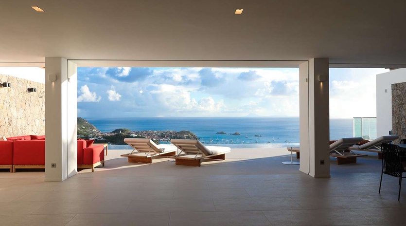 Interior of WV DZR, Colombier, St. Barthelemy