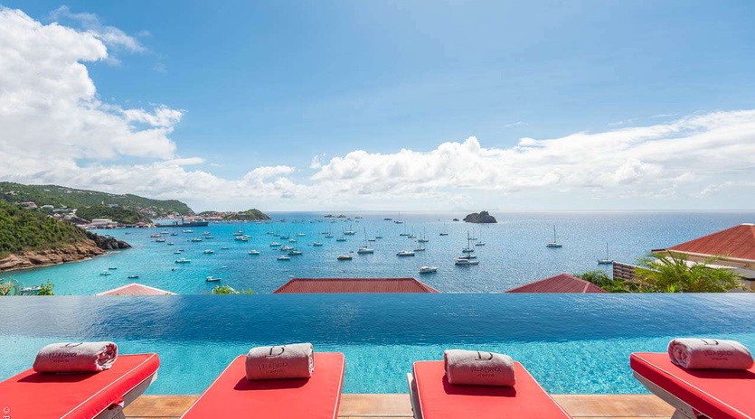 Villa Pool at WV BCA, Corossol, St. Barthelemy