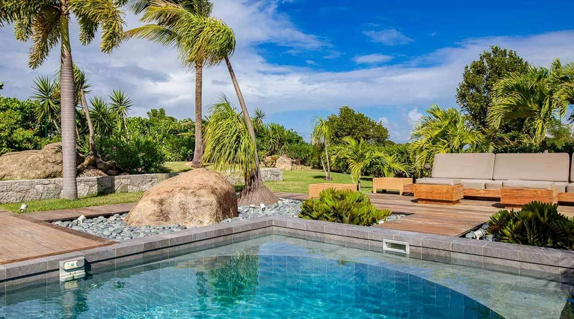 Villa Pool at WV PAJ, Lurin, St. Barthelemy
