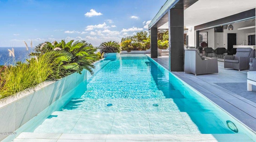 Villa Pool at WV RSD, Vitet, St. Barthelemy