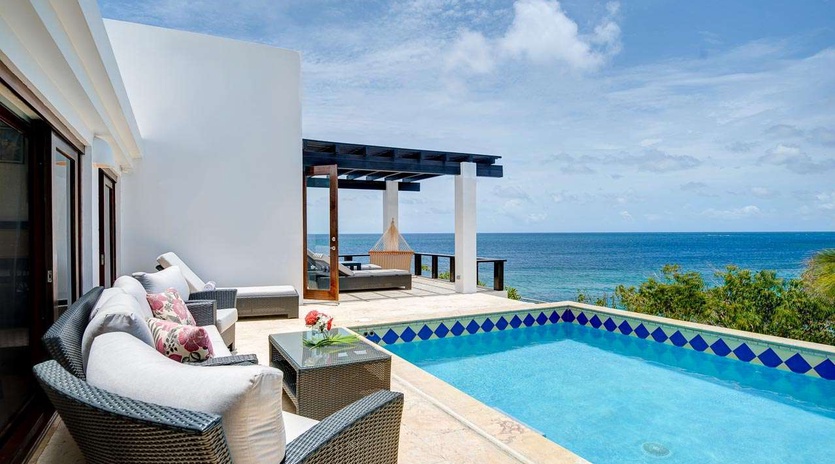 Villa Pool at AXA WAV, Shoal Bay East, Anguilla