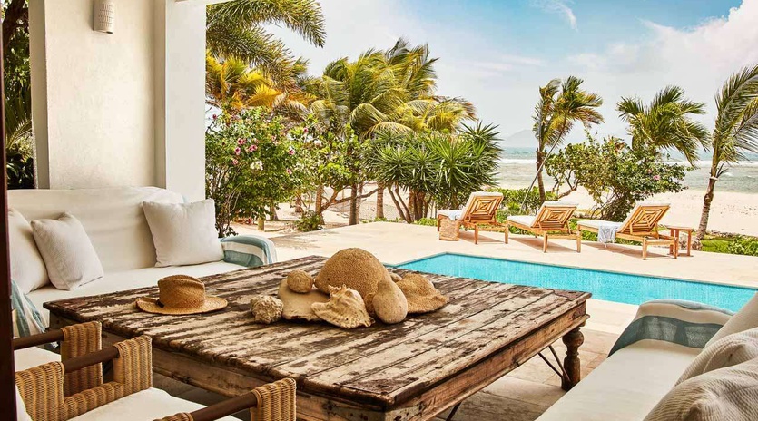 Villa Pool at AXA BES, Blowing Point, Anguilla