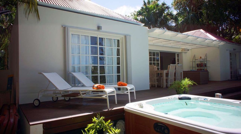 Jacuzzi at WV EZE, Lorient Beach, St. Barthelemy
