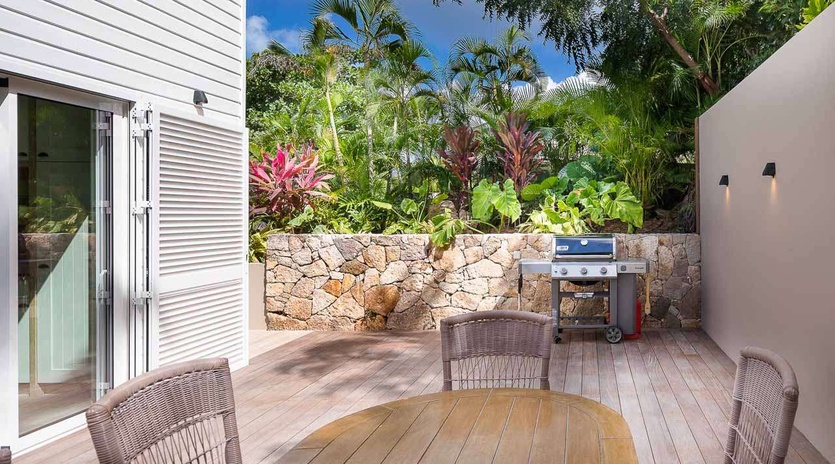 Deck at WV LBC, St. Jean, St. Barthelemy