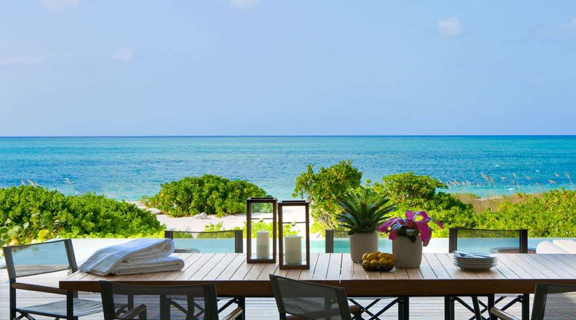 Patio at TC RES, Grace Bay/Beachside, Turks & Caicos