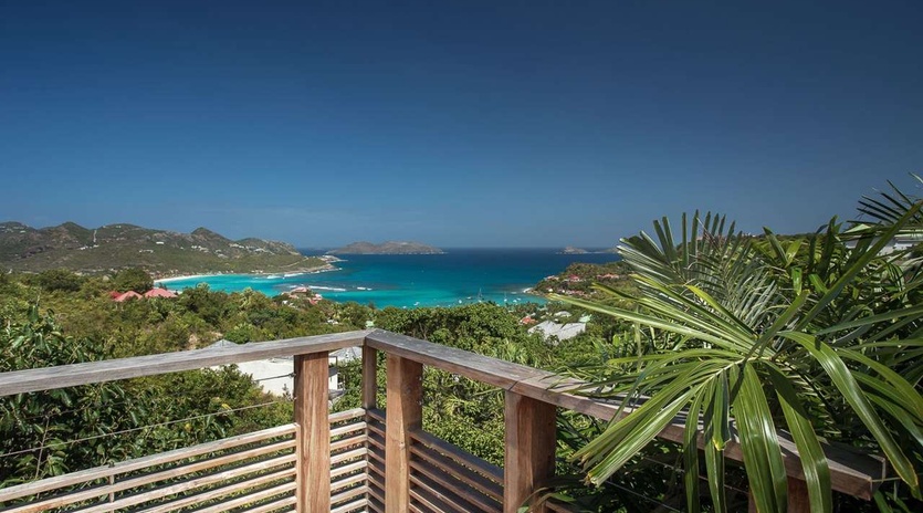The view from WV NGE, St. Jean, St. Barthelemy