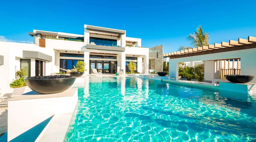 Villa Pool at TC WIN, Turtle Tail, Turks & Caicos