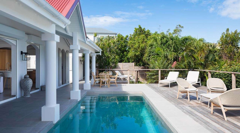Villa Pool at WV HBV, Flamands, St. Barthelemy