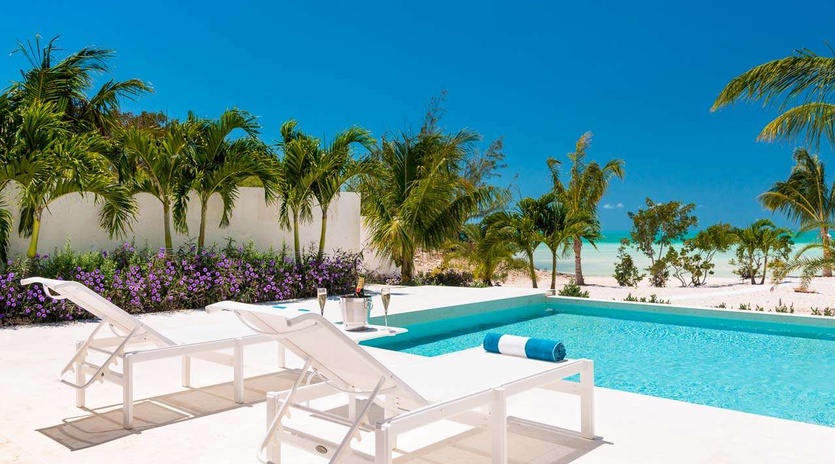 Villa Pool at TC SAR, Ocean Pt/Taylors, Turks & Caicos