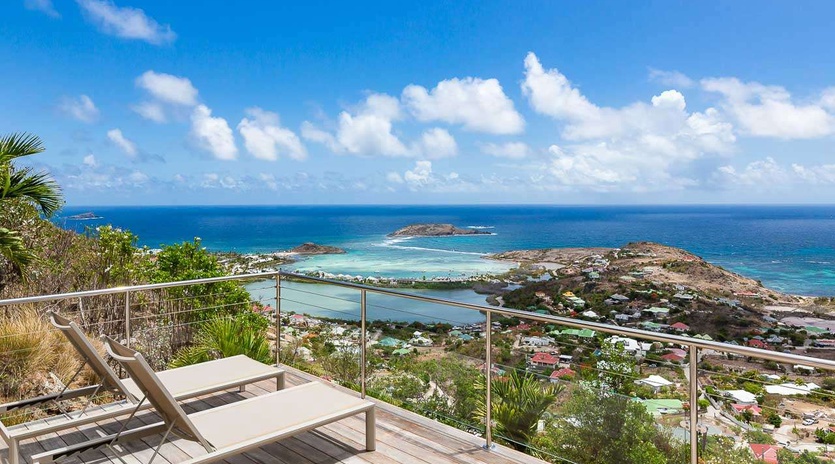 The view from WV ZUL, Vitet, St. Barthelemy