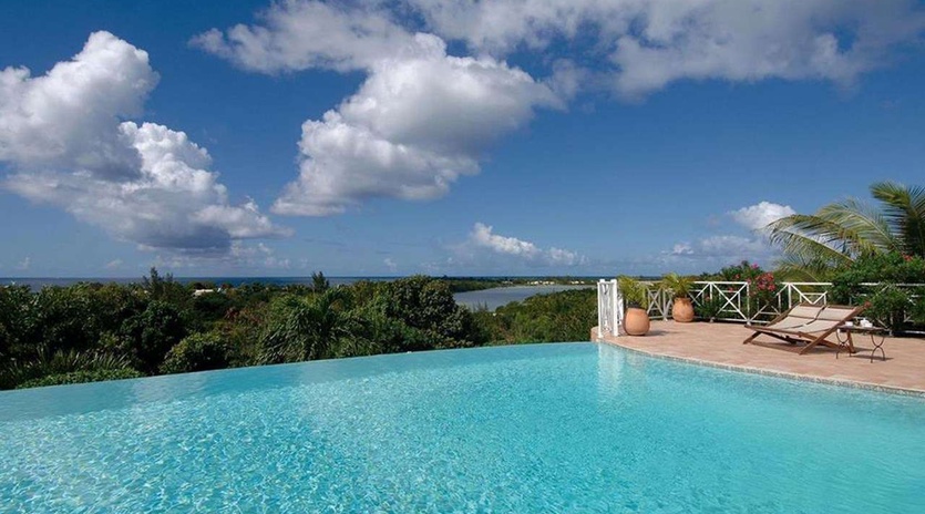 The view from SXM JOE, Hillside/Terres Basses, St. Martin