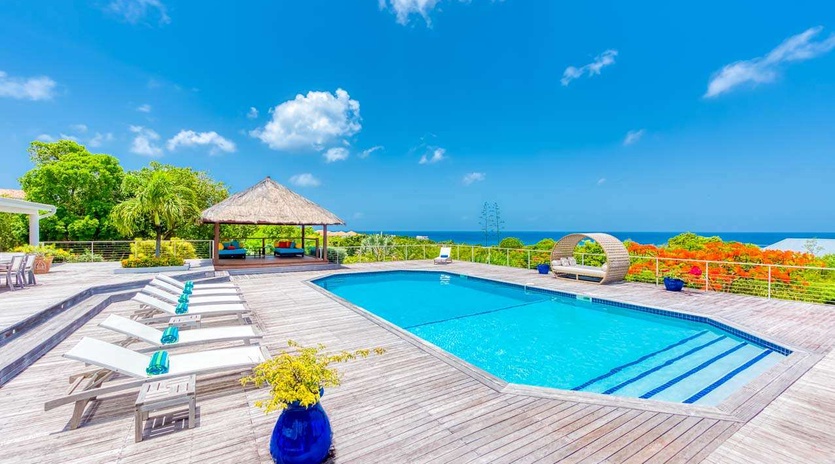 Villa Pool at SXM LOT, Hillside/Terres Basses, St. Martin