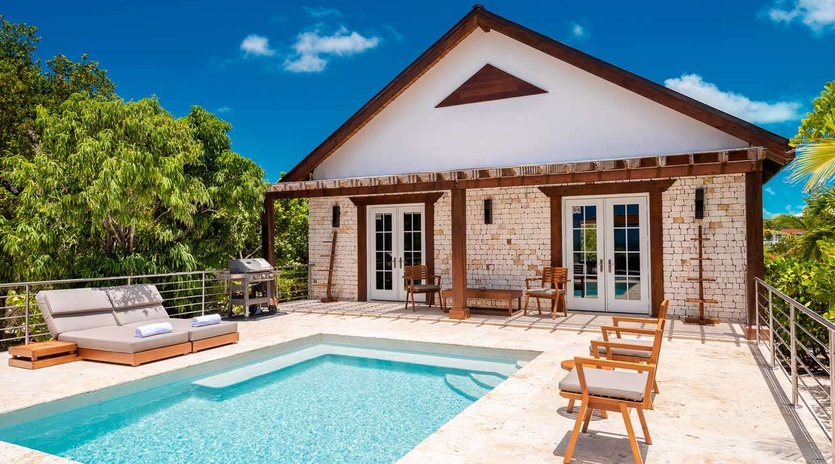 Villa Pool at PL BSK, Grace Bay Turtle Cove, Turks & Caicos