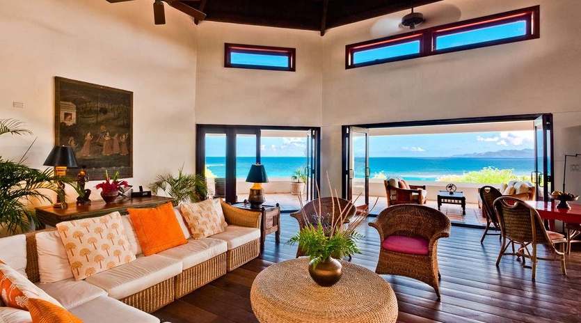 Living Room at AXA ZEN, Sandy Hill, Anguilla