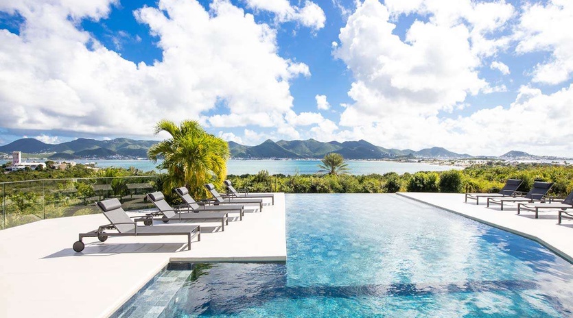 Villa Pool at SXM LAS, Hillside/Terres Basses, St. Martin