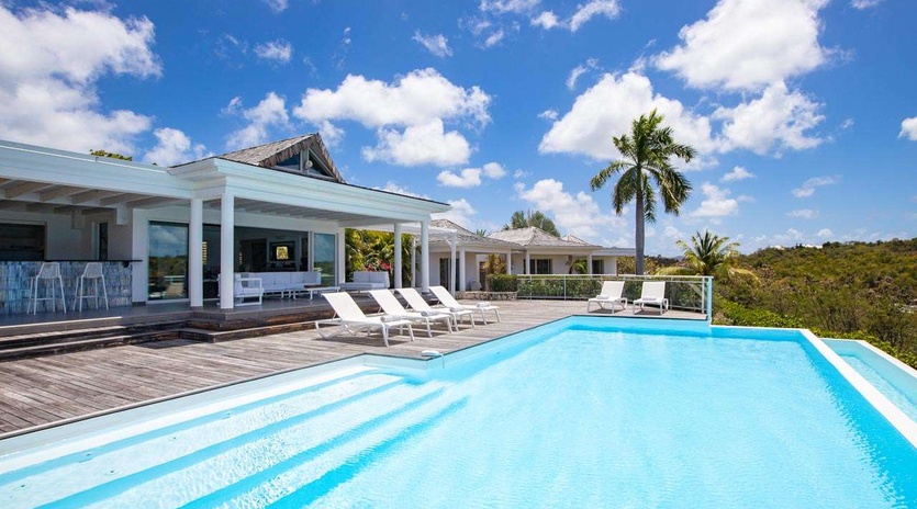 Villa Pool at SXM NOL, Hillside/Terres Basses, St. Martin