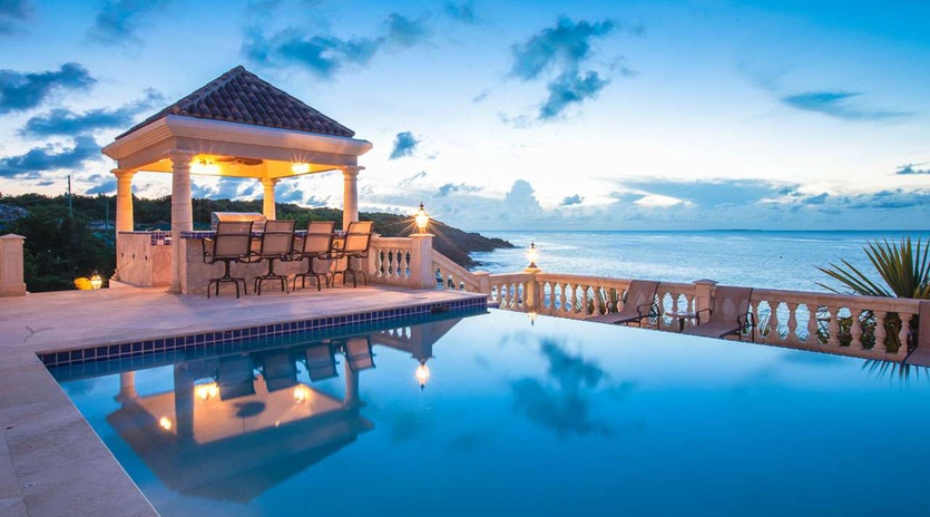 Villa Pool at AXA CAS, Little Bay, Anguilla