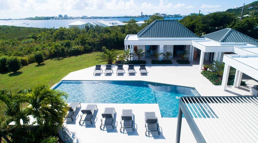 Villa Pool at SXM LAS, Hillside/Terres Basses, St. Martin
