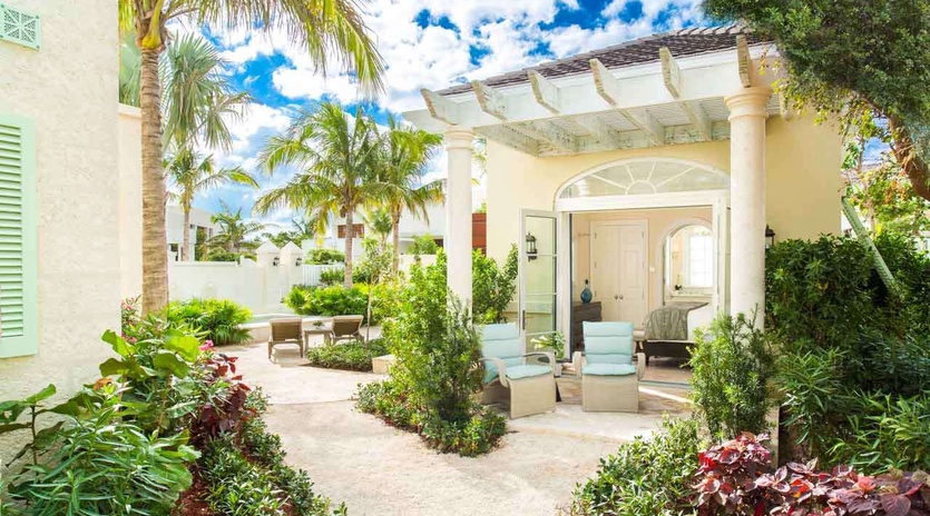 Terrace at TC 6BV, Long Bay Beach, Turks & Caicos