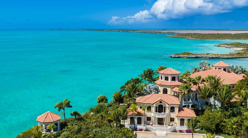 Aerial photo of IE EMC, Silly Creek/Taylors, Turks & Caicos