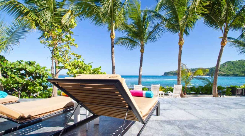 The view from WV BAS, Lorient Beach, St. Barthelemy
